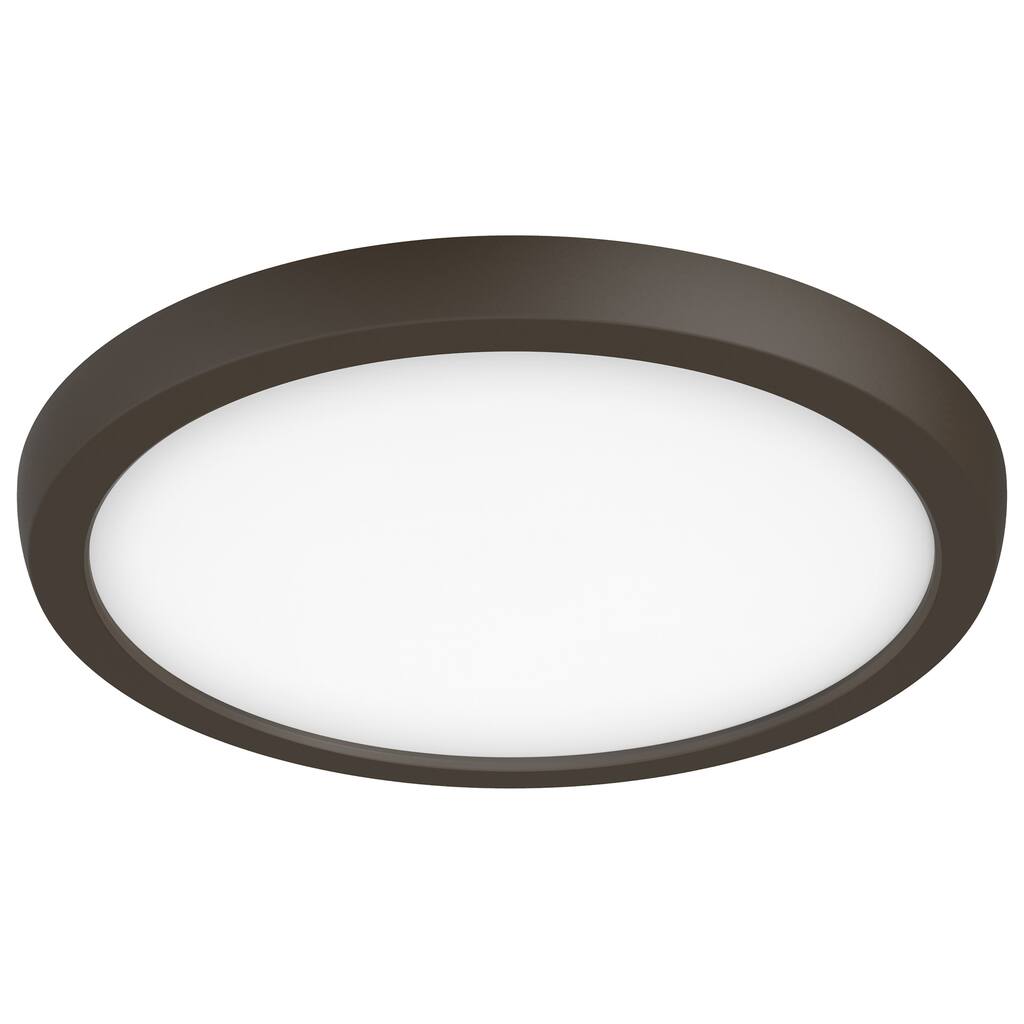 Blink Pro 13W 9in LED Fixture CCT Selectable Round Shape Bronze Finish 120V