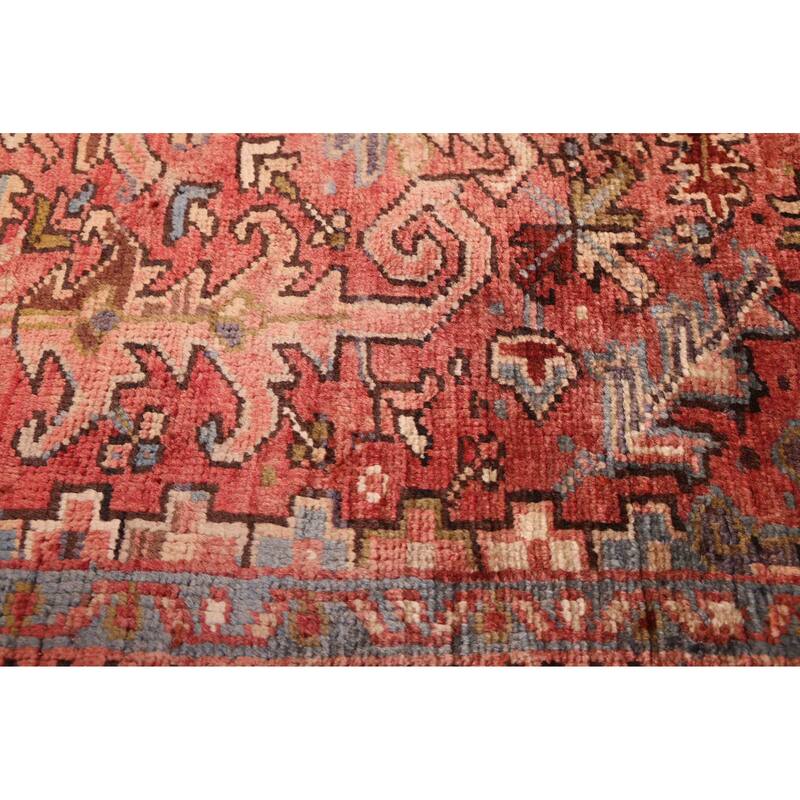 ECARPETGALLERY Hand-knotted Sarabi Red Wool Rug - 9'4 x 13'0