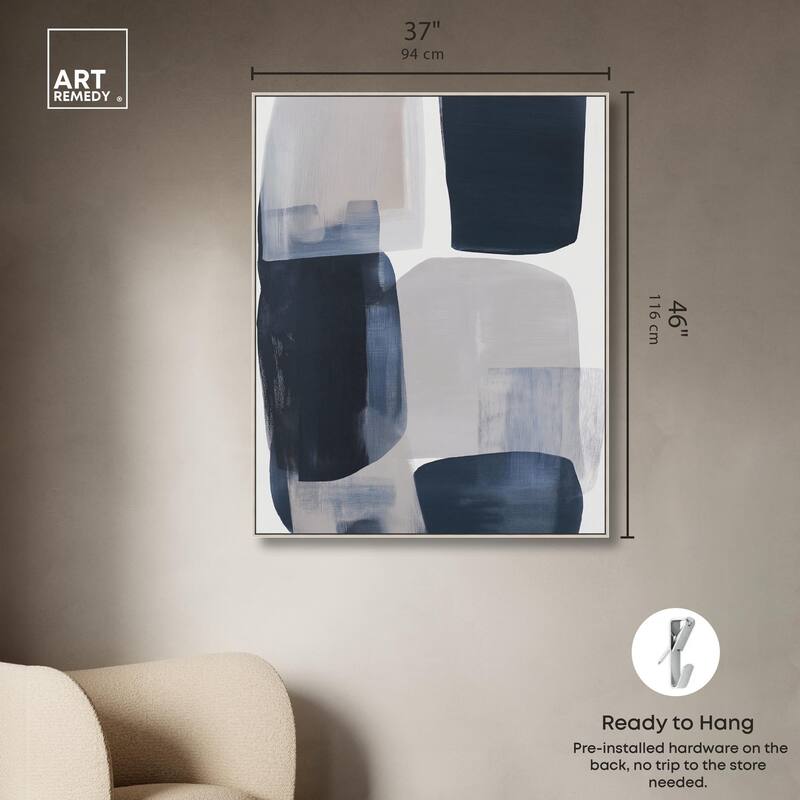 Oceanic Forms II Canvas by Art Remedy