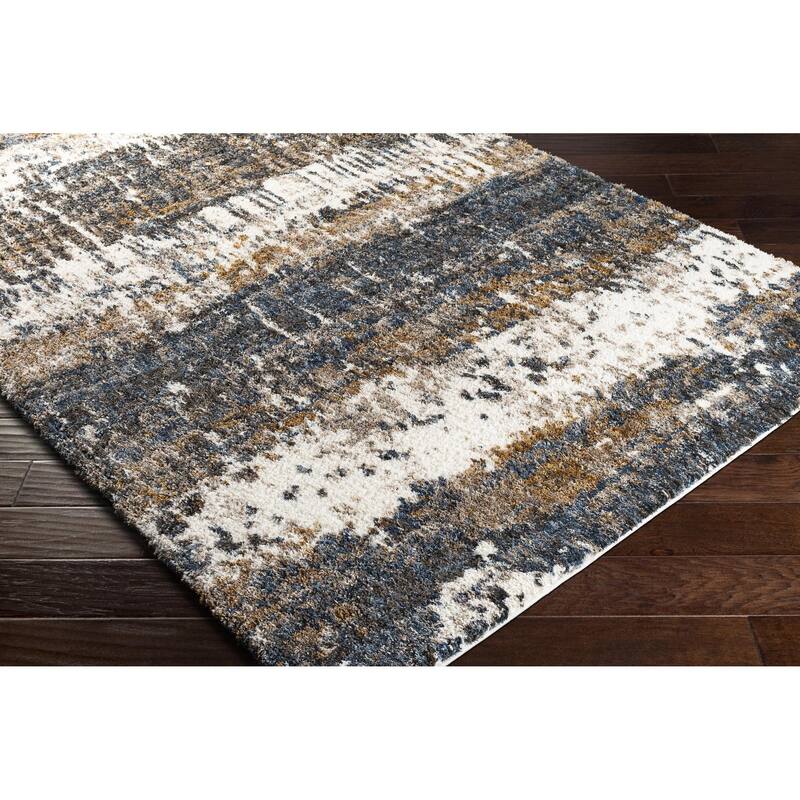 Livabliss Celestial Shag Bohemian & Eclectic Abstract Area Rug