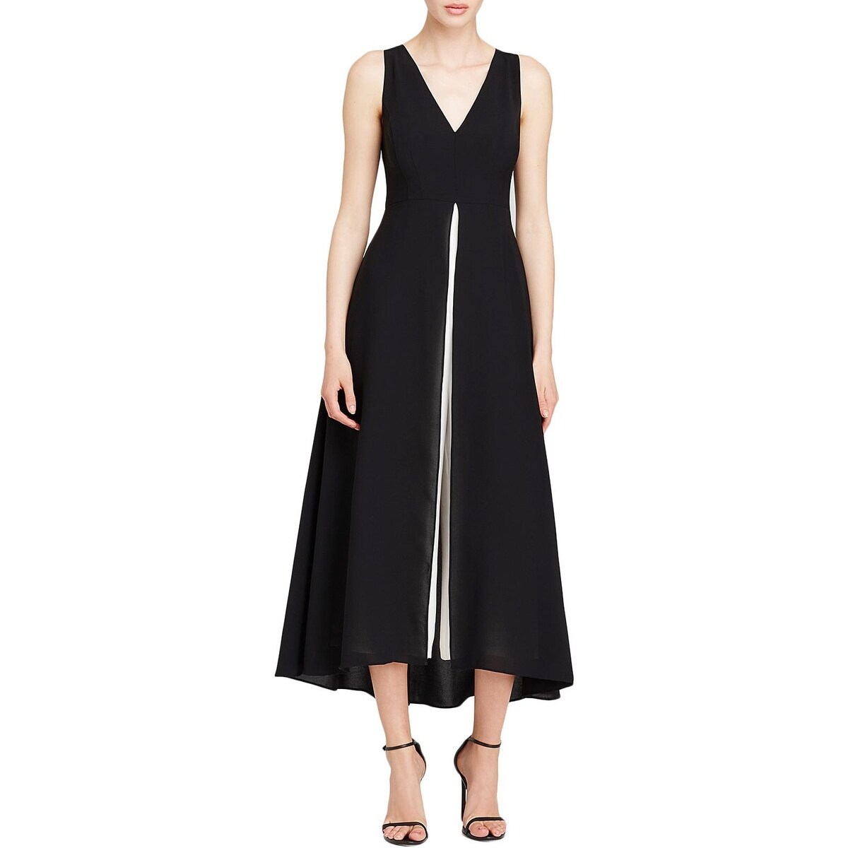 adrianna papell colorblock jumpsuit