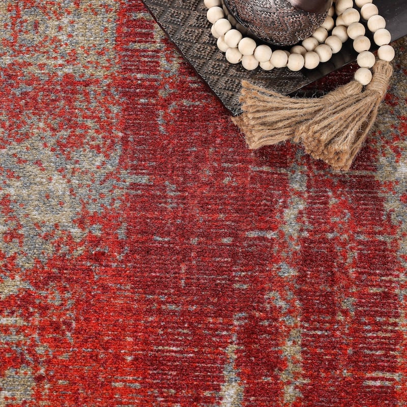 Superior Brayton Modern Non-Slip Washable Indoor Runner or Area Rug