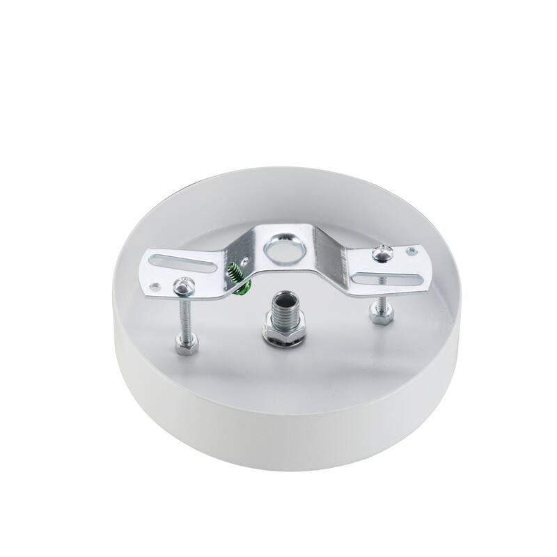 Aspen Creative Canopy Kit Chandelier & Light Fixture Accessories, Matte White - Matte White