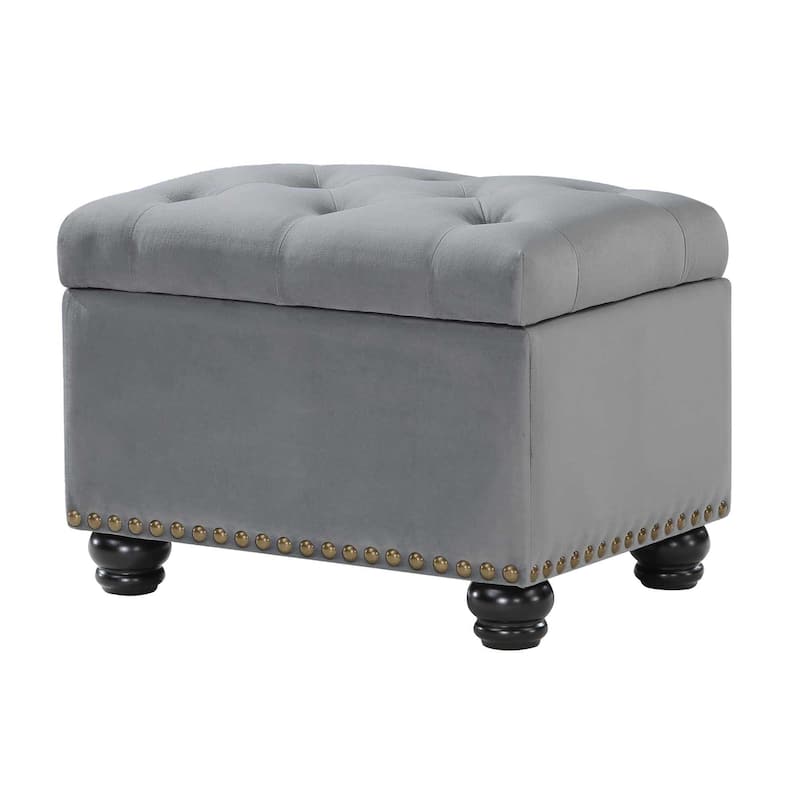 Convenience Concepts Designs4Comfort 5th Avenue Storage Ottoman
