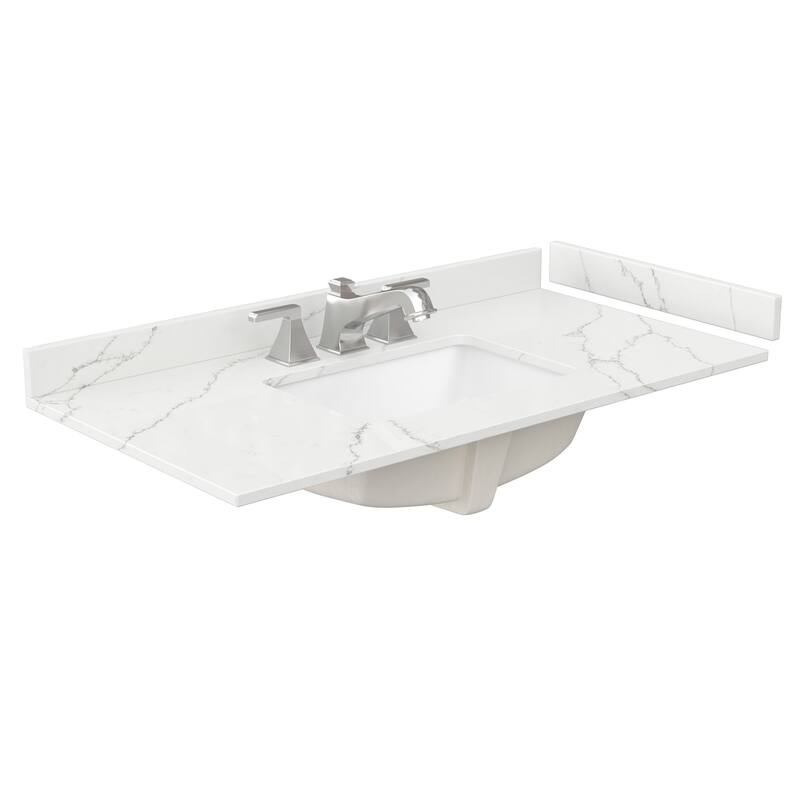 Wyndham Collection WCH818142S-QTZ-US3MXX Amici 42" Free Standing