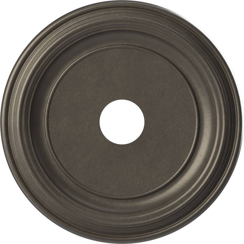 3 1/2" Inside Diameter - Traditional Thermoformed PVC Ceiling Medallion