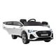 preview thumbnail 1 of 8, Audi E-Tron 12V Electric Kids Ride-On Car with Remote Control, Suspension System, MP3 Music, LED Lights, and Safety Belt White