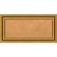 preview thumbnail 1 of 54, Parlor Framed Cork Bulletin Memo Board 36-Inch x 18-Inch - Parlor Gold