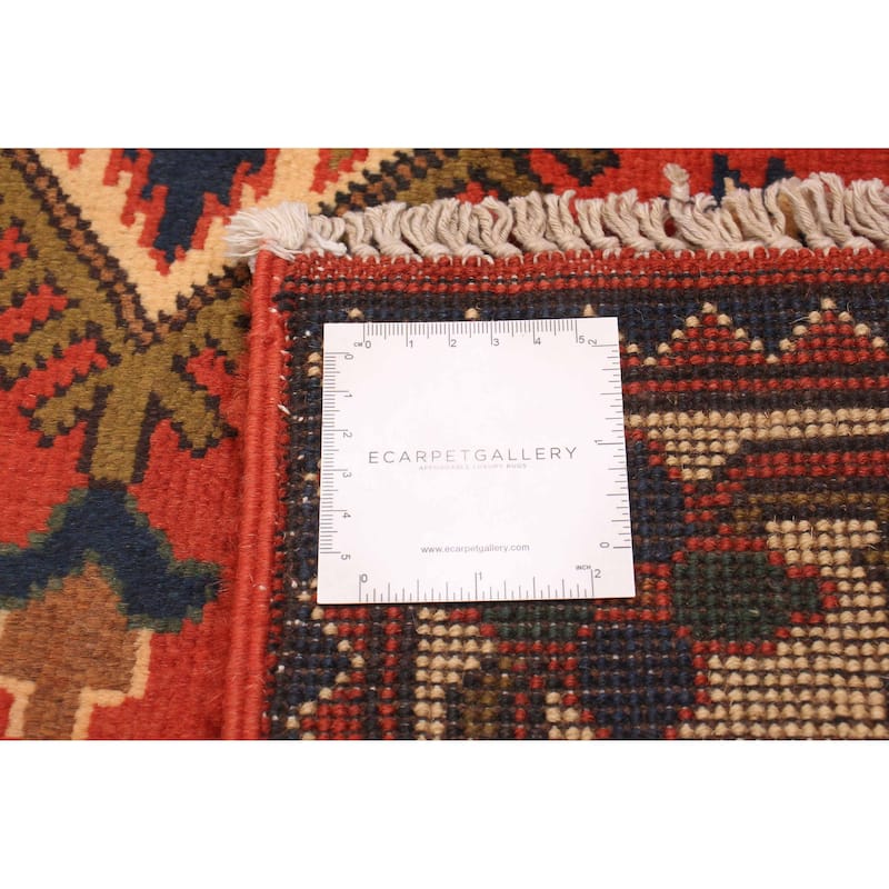 ECARPETGALLERY Hand-knotted Kargahi Copper Wool Rug - 2'8 x 9'7