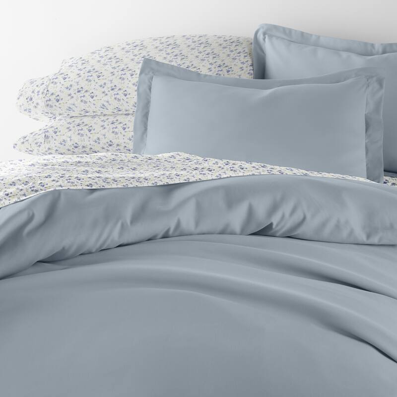 8pc Solid Duvet Bundle - Blossoms - Twin