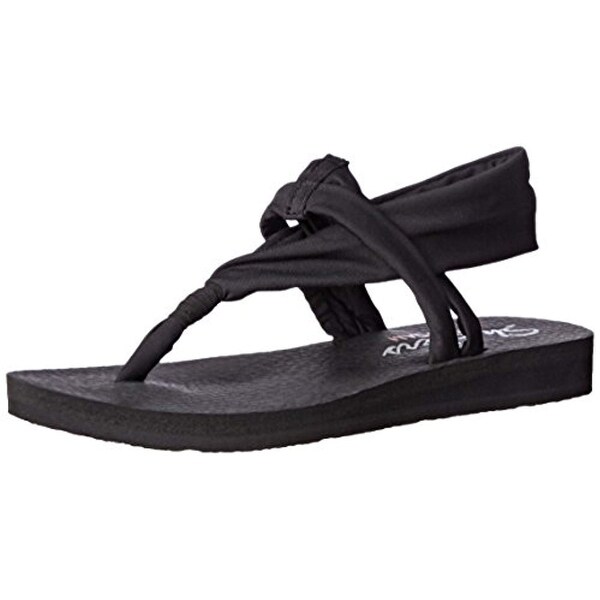 skechers cali women's meditation slingback yoga flip-flop