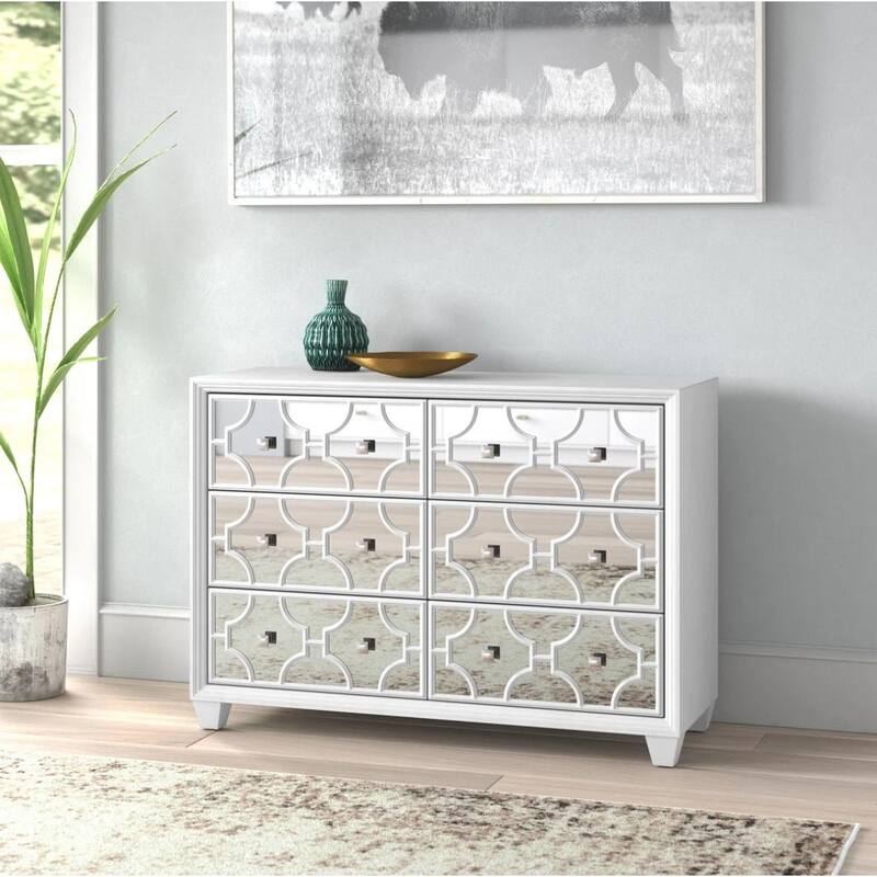 6-Drawer 48" Double Dresser