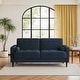 preview thumbnail 52 of 77, 62.5'' W Corduroy Couch Upholstered Square Arm Sofa