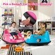preview thumbnail 36 of 38, 12V Electric Kids Ride on Bumper Car Battery Powered Bumping Car with Remote Control - 30" x 23" x 15.5" (L x W x H)