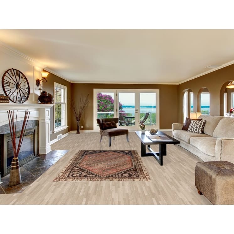 Vegetable Dye Shiraz Persian Antique Area Rug Hand-knotted Wool Carpet - 4'10"x 7'7"