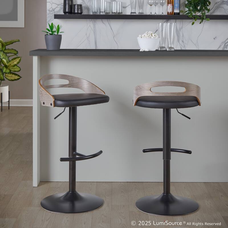 Cassis Adjustable Barstool - Set of 2