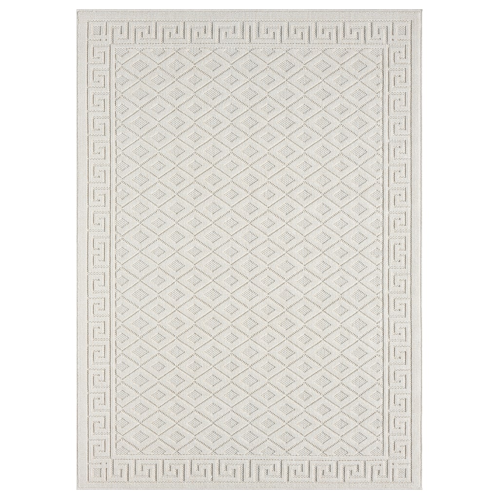 Terra by Obeetee Nimes Diamond Lattice Rug