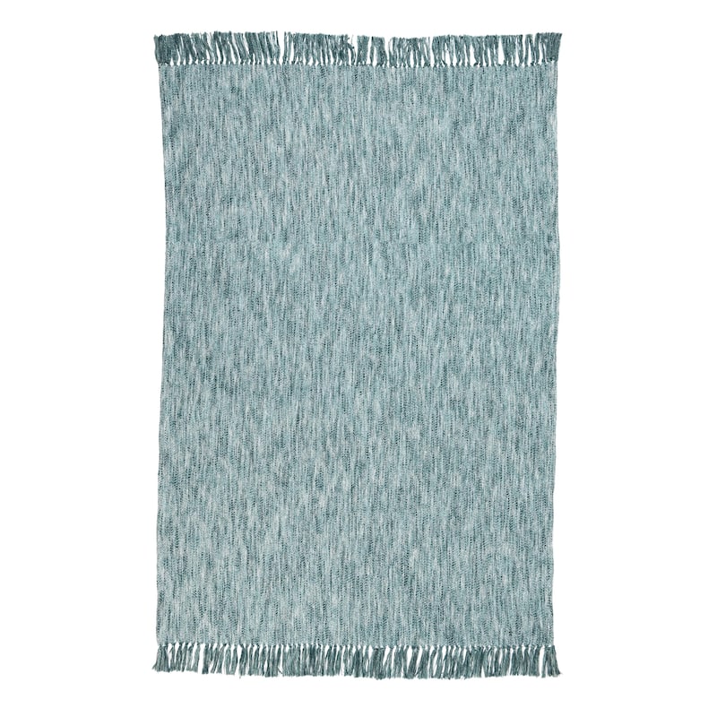 Villa by Classic Home Sharma 100% Cotton Linen 50x70 Throw Blanket