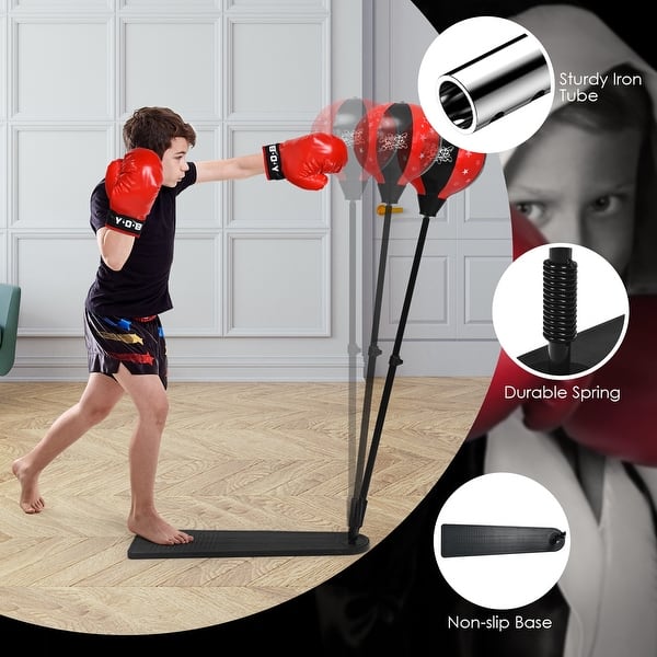 Fitven Free Standing RDX Freestanding Punching Bag 6ft XXL With