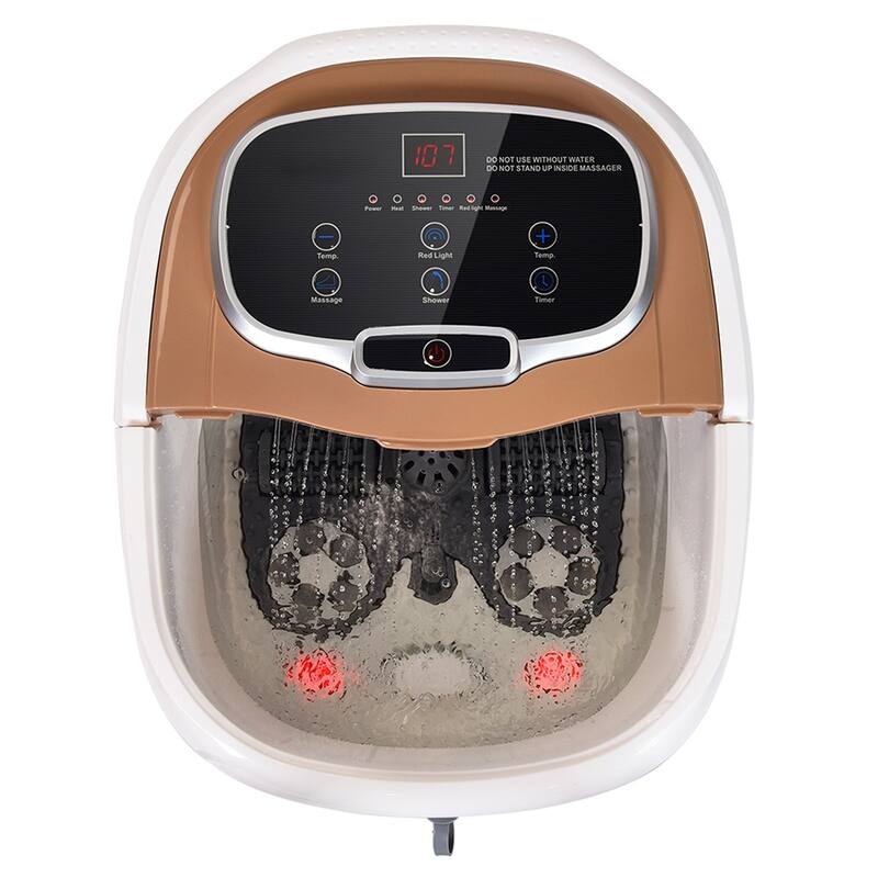 Relax Heated Foot Spa Comprehensive Foot Relief with Heat and Massage - 15" x 18" x 15" (L x W x H)