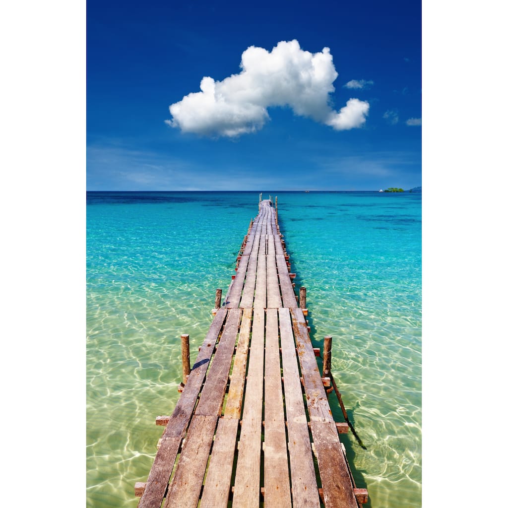 Walk On Water Indoor/Outdoor Art - Multi-color