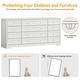 preview thumbnail 23 of 26, 12 Drawers Wood Dressers, 63" Long TV Stand Dresser for 65 Inch TV