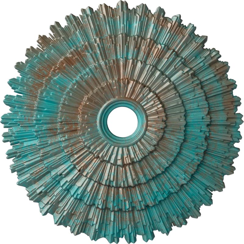 24 3/4"OD x 3 1/4"ID x 1 7/8"P Eryn Ceiling Medallion