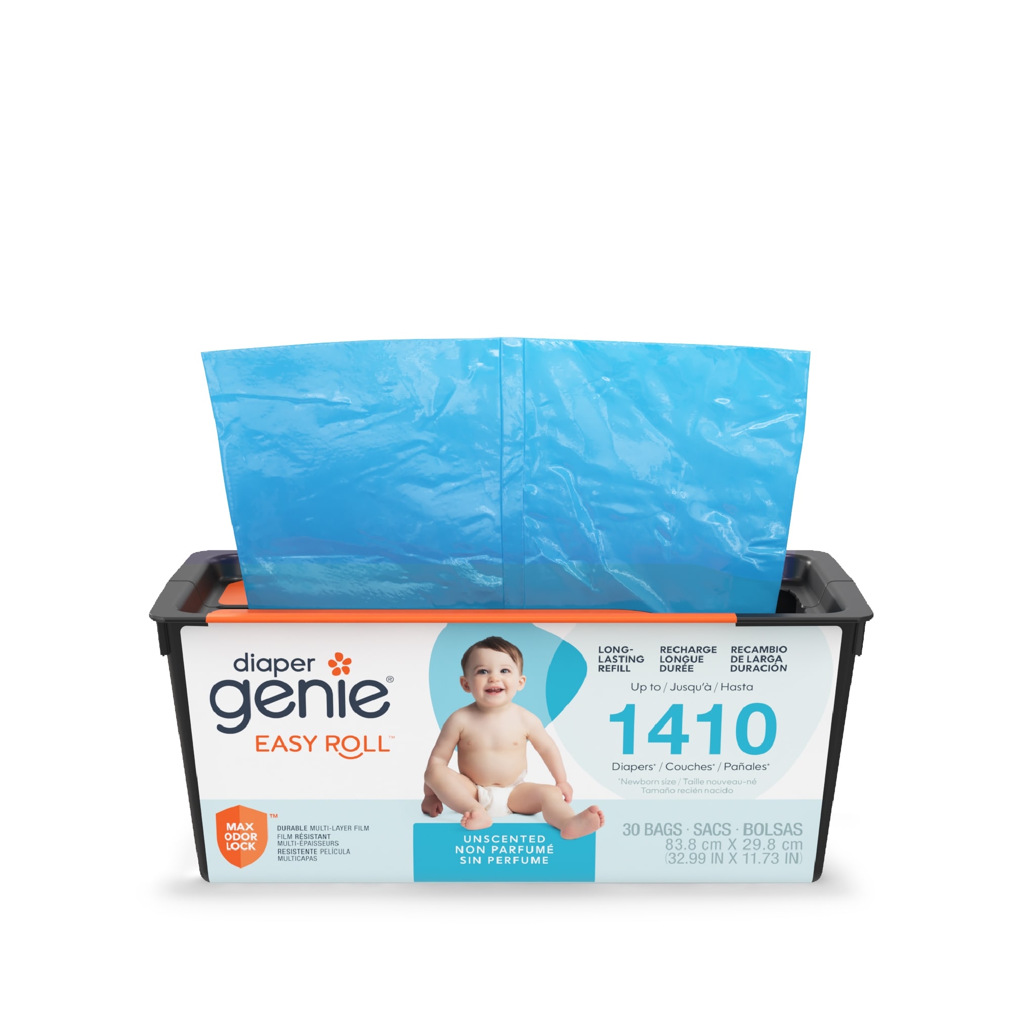 Diaper Genie Easy Roll Refill - 30 bags