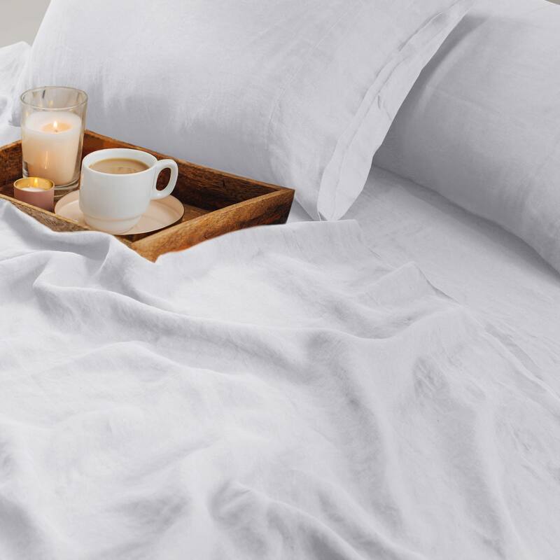European Garment Washed Linen Pillowcases (Set of 2)