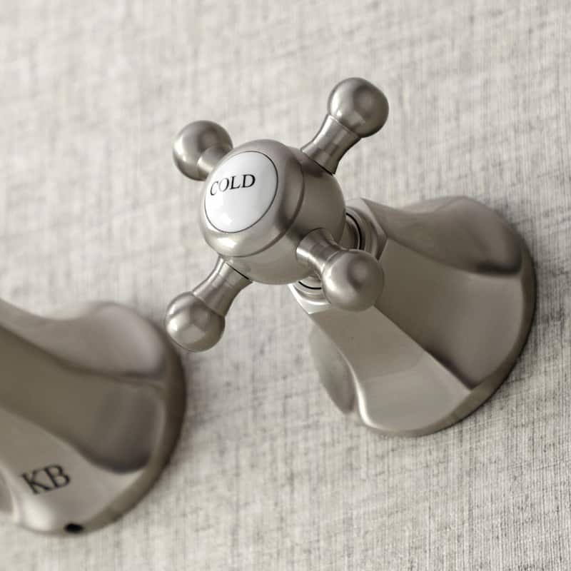 Metropolitan 3-Hole Wall Mount Roman Tub Faucet