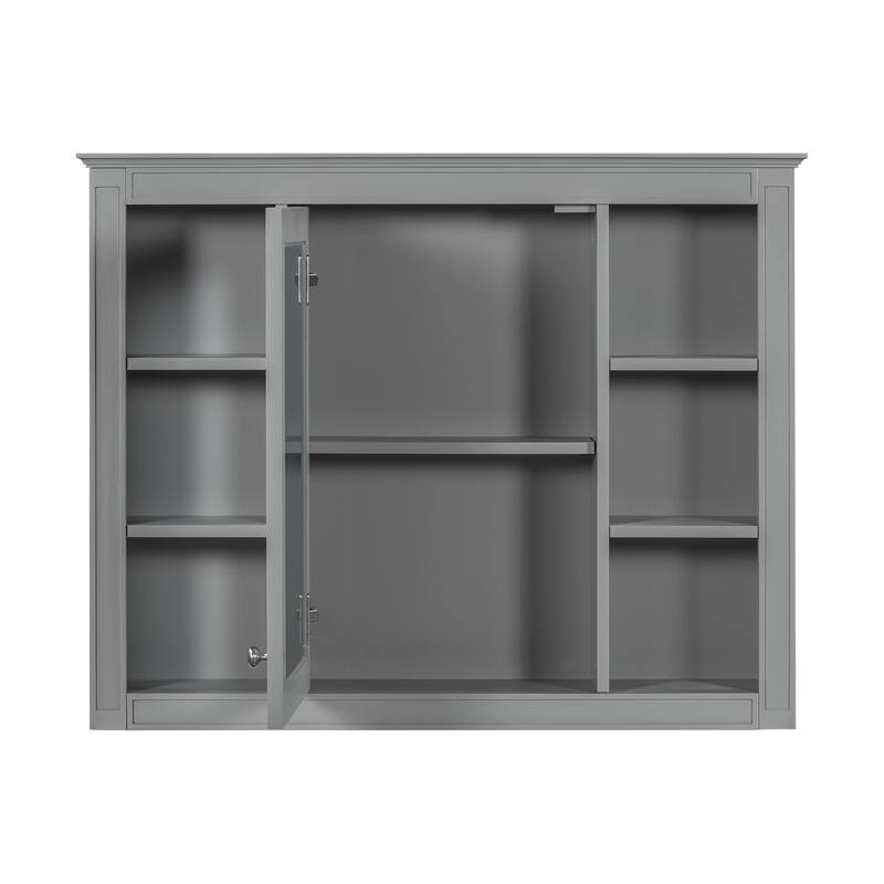 35'' x 27.5'' Medicine Cabinet, Wall Mounted Bathroom Storage Cabinet(Not Include Bathroom Vanity )