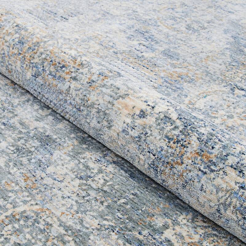 La Mode Costura Light Gray Area Rug