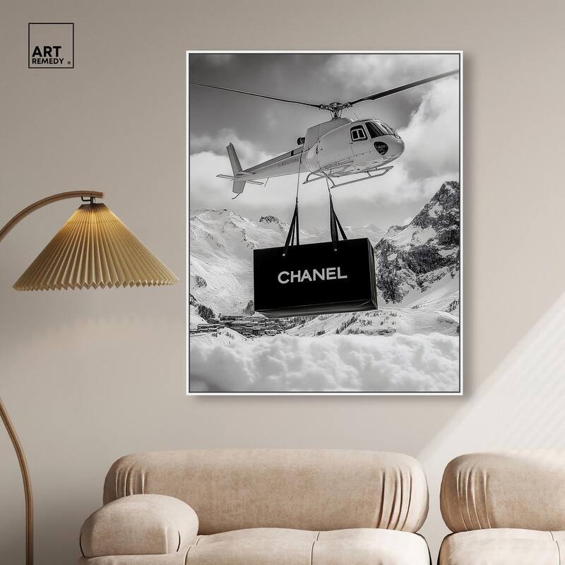 Fashion Delivery Canvas by Art Remedy