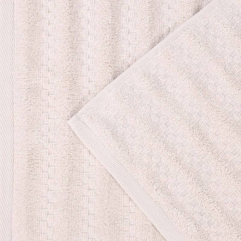 Superior Zuma Zero Twist Cotton Medium Weight Soft Absorbent Bath Sheets, Set of 2