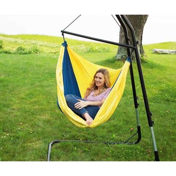 Ceara Patio Hammock Swing Chair With Carrying Pouch Portable