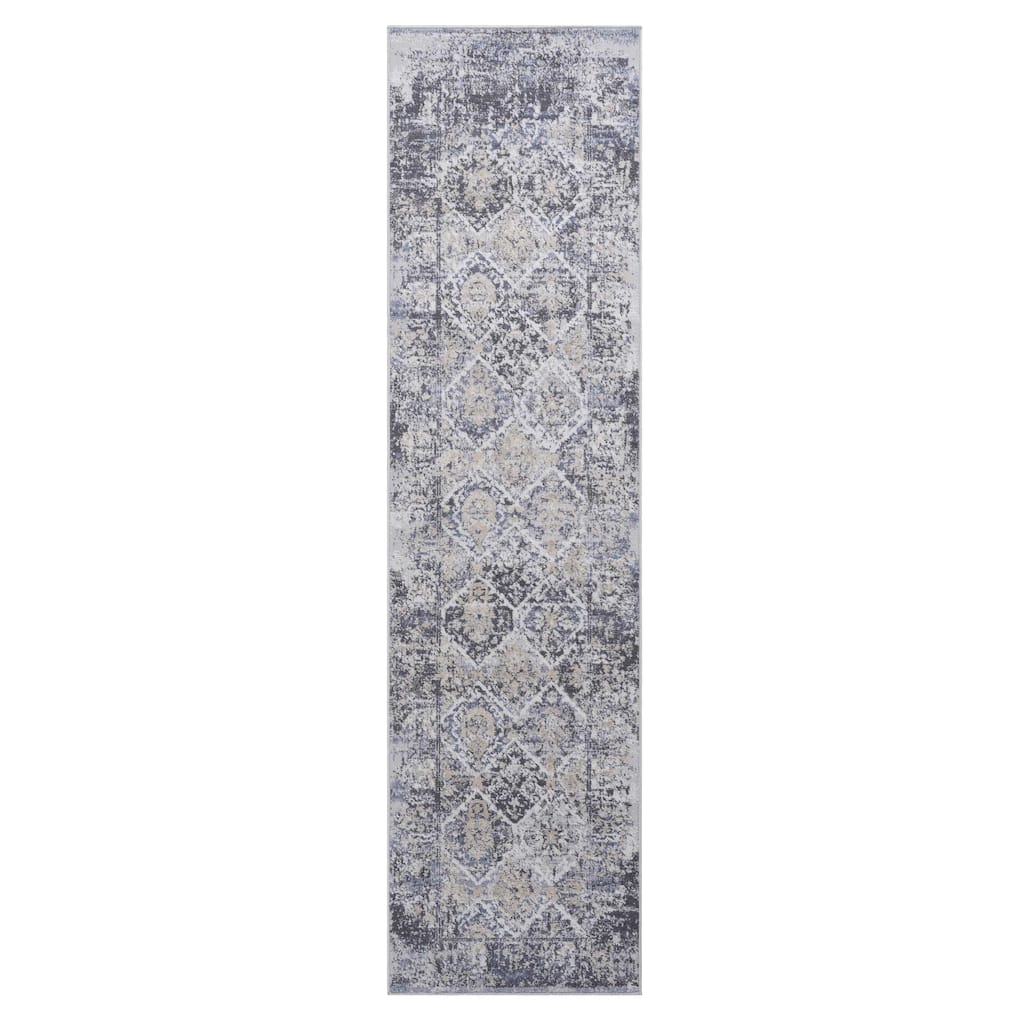 LOOM & LUXE Collection 2X3 Brown/Striped Non-Shedding Area Rug - 96" D x 26" W x 0.28" H