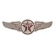 preview thumbnail 1 of 10, American Art Decor Vintage Texaco Wings Logo Embossed Metal Wall Sign Multi