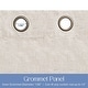 preview thumbnail 10 of 44, Linen Slub Texture Blackout Grommet Curtain Pair(2 Panels)