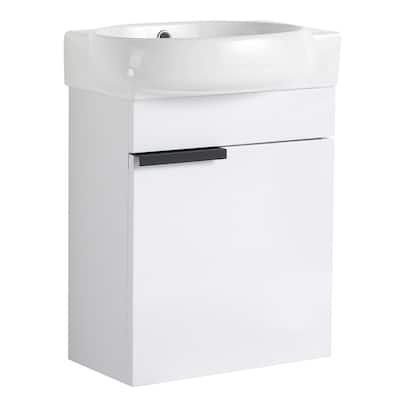 Topcraft 16-inch Wall Mount Bathroom Cabinet with Sink
