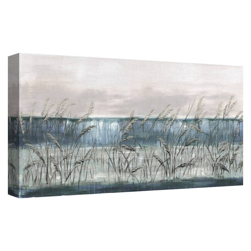Beach Grass Blues I Canvas Art Print