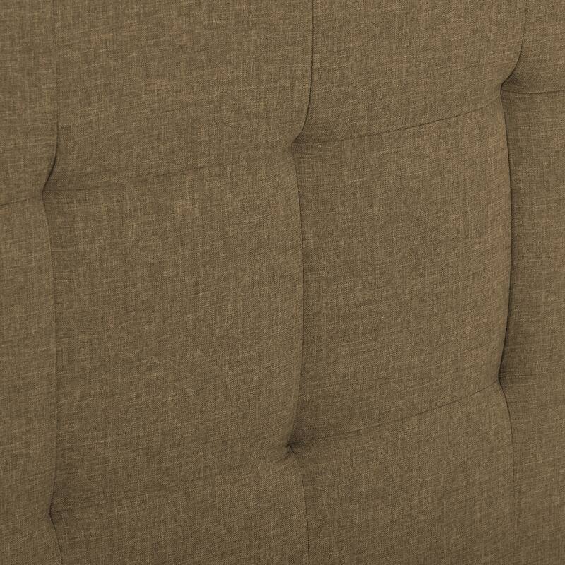 CorLiving Ellery Fabric Tufted Queen Bed