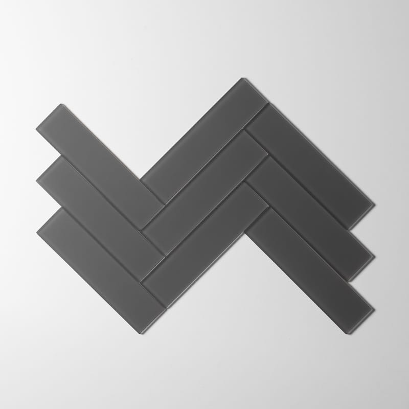 2 in. x 8 in. Glass Subway Wall Tile