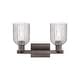 preview thumbnail 2 of 2, Innovations Lighting Downtown Urban - Bridal Veil - 2 Light 16" Bath Vanity Ligh