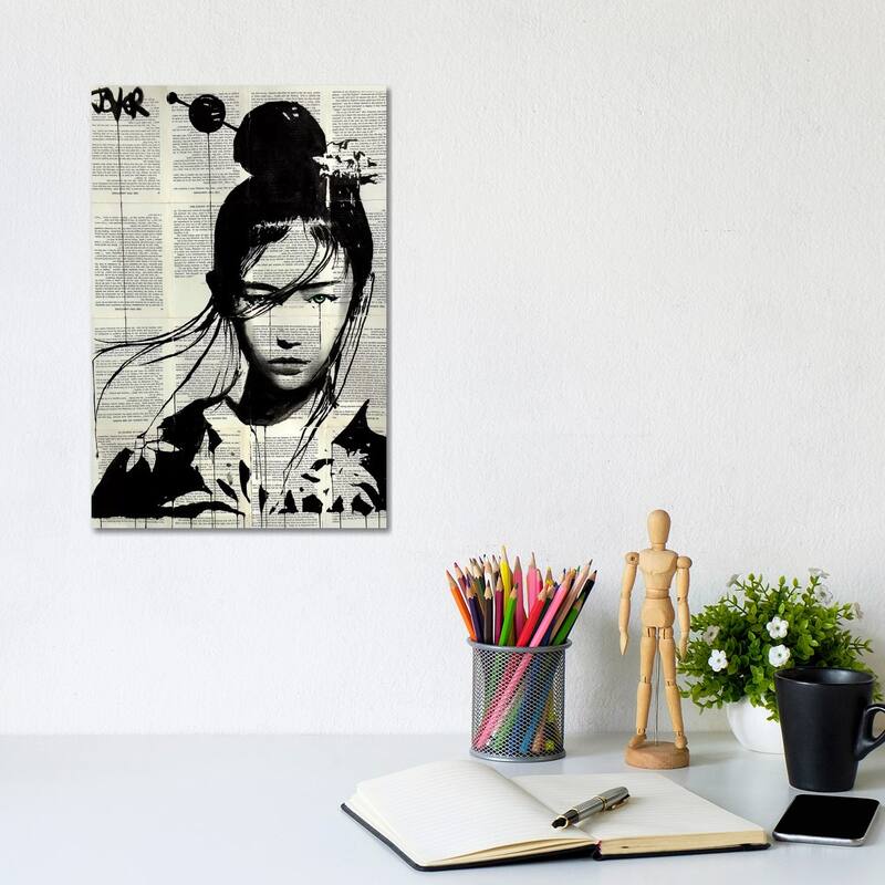 iCanvas "Narumi" by Loui Jover Canvas Print - 12x8x0.75
