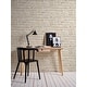 preview thumbnail 10 of 8, Galerie Wallcoverings Bricks and More Collection Rocky Brick Motif Matte Finish Vinyl on Non-woven Wallpaper Roll