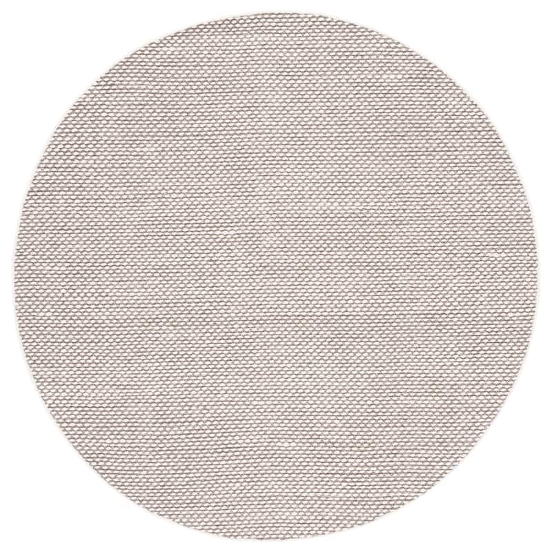 SAFAVIEH Vermont Edythe Wool Rug - 6' Round - Brown