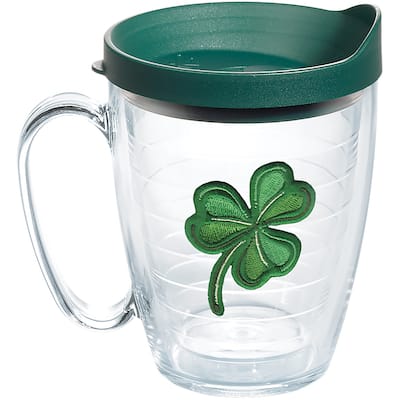 Tervis Shamrock Made in USA Double Walled Insulated Travel Tumbler, Classic - 16oz Mug