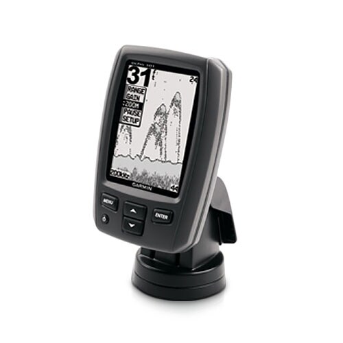Refurbished "Garmin echo 101 Fishfinder w/Dual-Beam Transducer Garmin echo  301dv Fishfinder with 4-Pin All-in-One 77-200 kHz