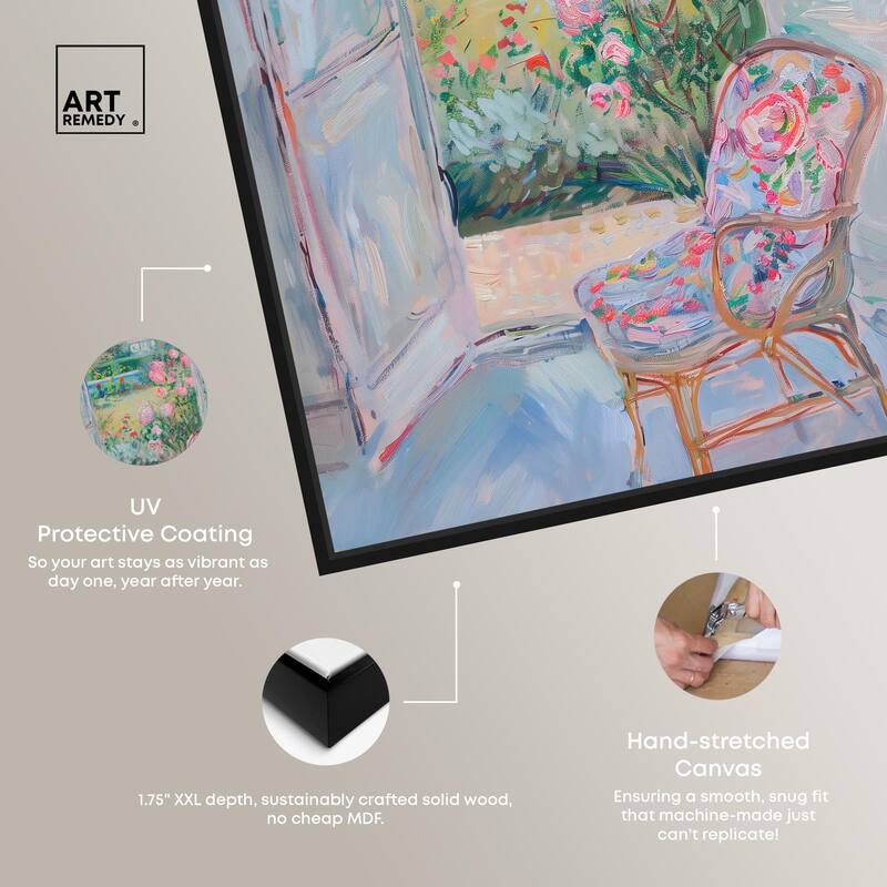 Whispers of Giverny Canvas by Art Remedy