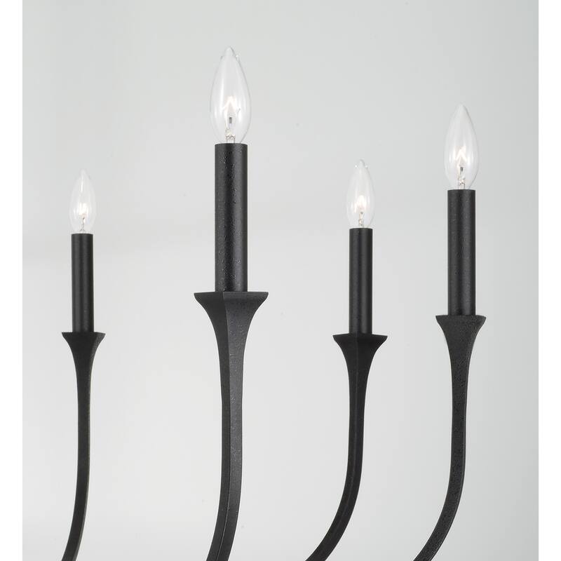 Decklan 8-Light Chandelier - 38"W x 25"H